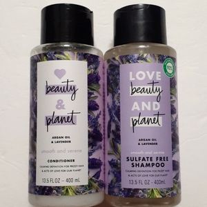 🍁$10=Love Beauty and Planet Shampoo + Conditioner/AW=33oz